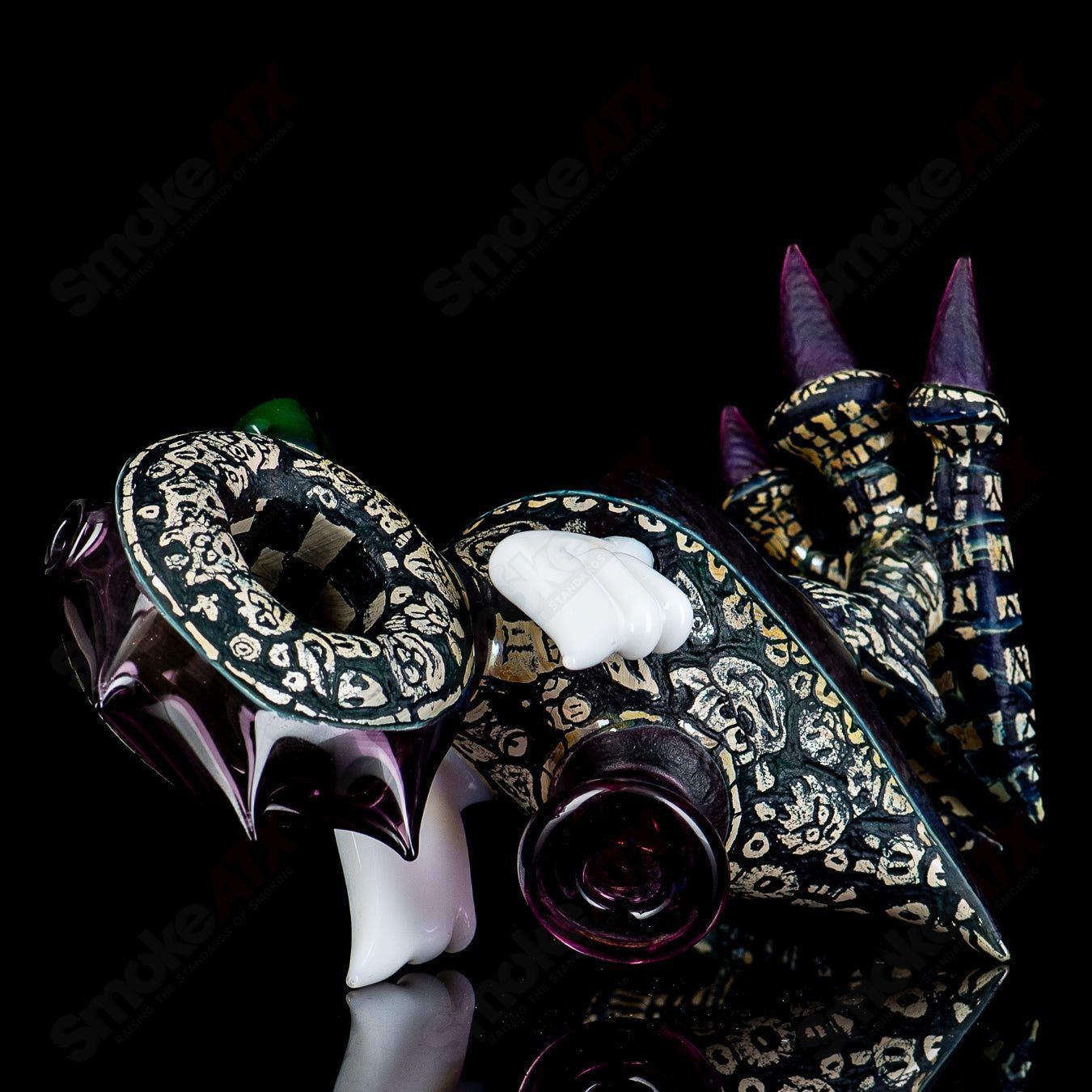 Calmbo X Trevy Metal Stand Up Bird - Smoke ATX