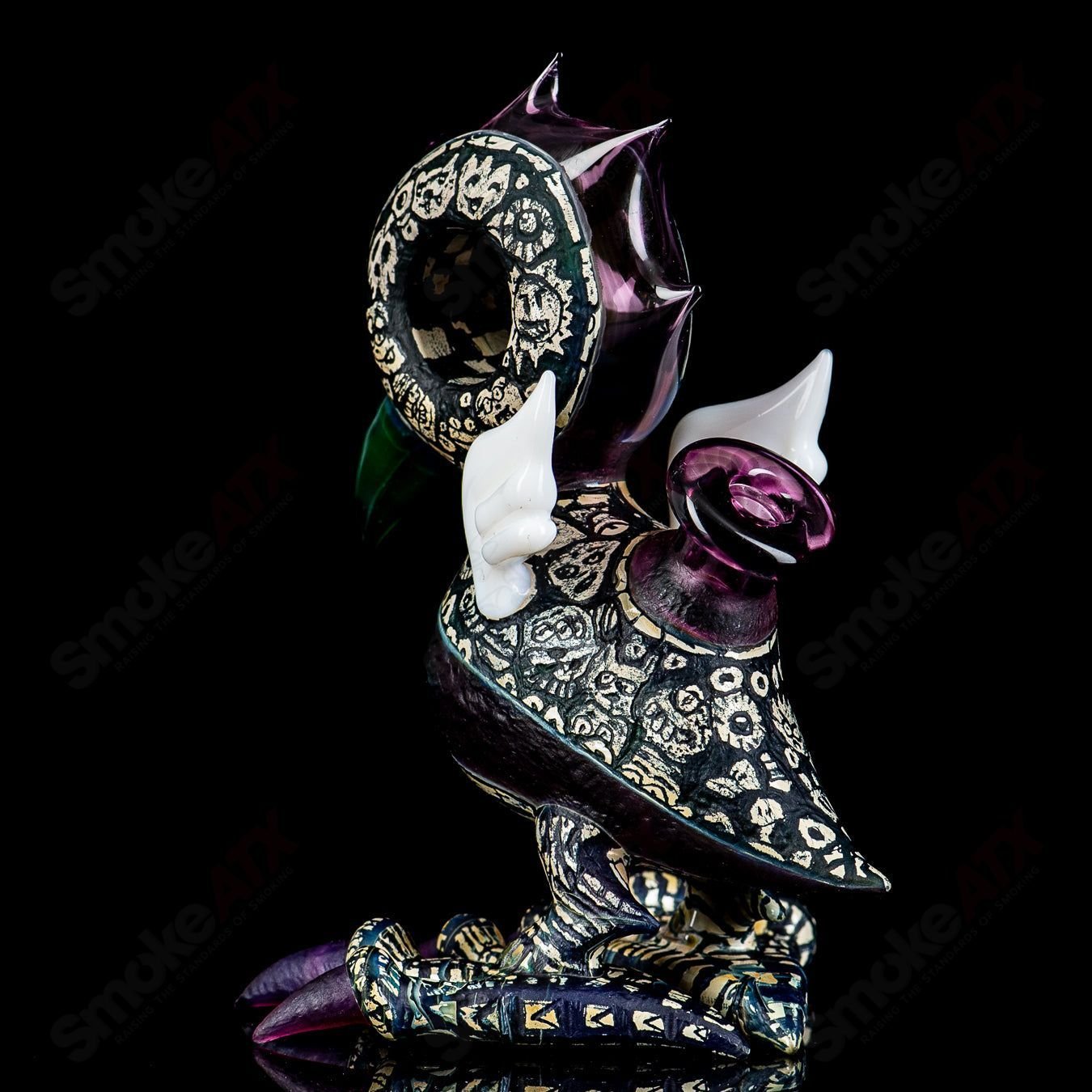 Calmbo X Trevy Metal Stand Up Bird - Smoke ATX