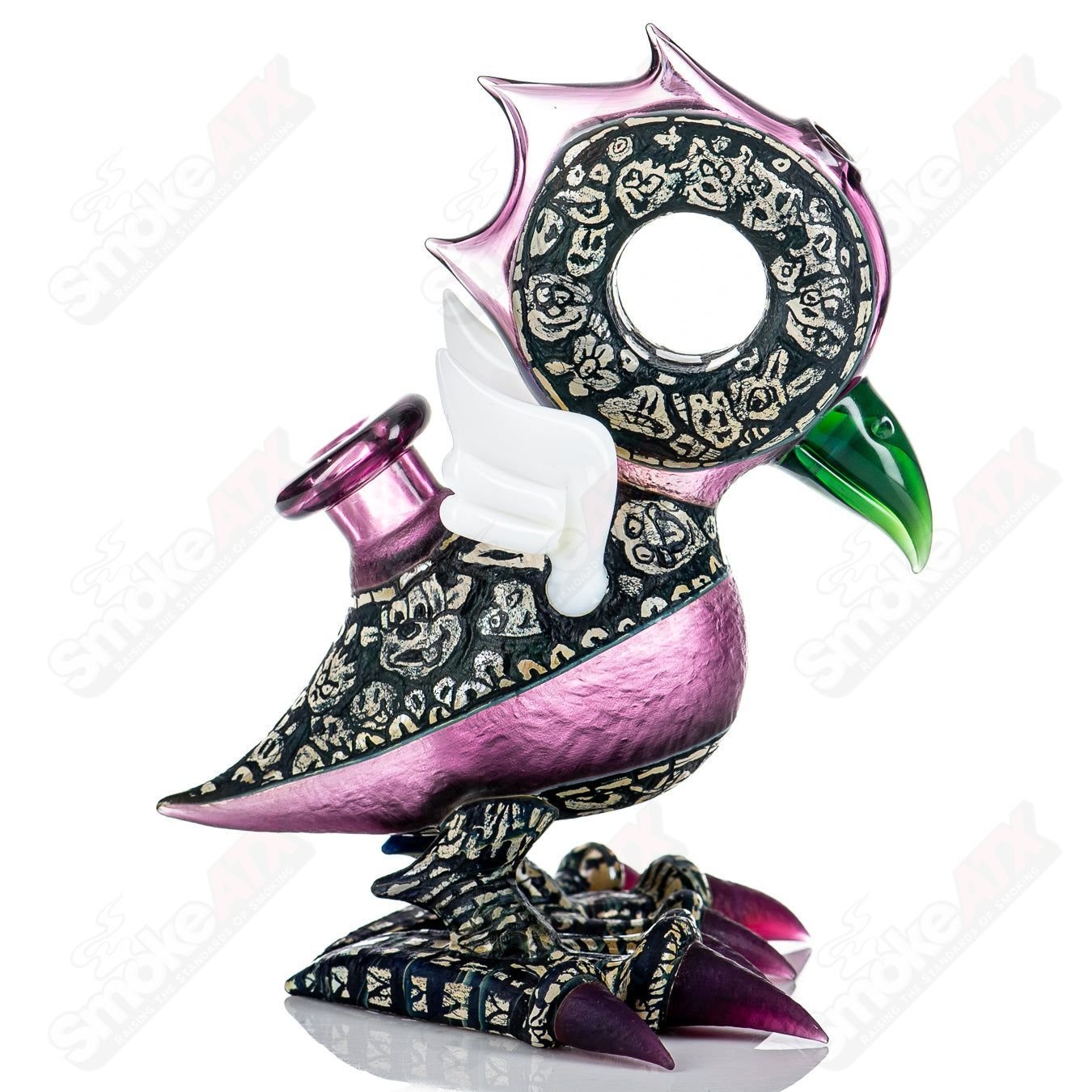 Calmbo X Trevy Metal Stand Up Bird - Smoke ATX