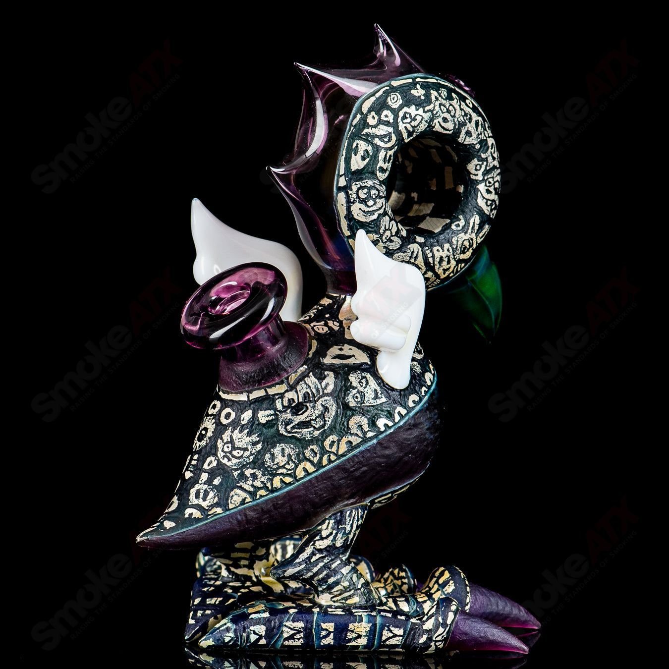 Calmbo X Trevy Metal Stand Up Bird - Smoke ATX