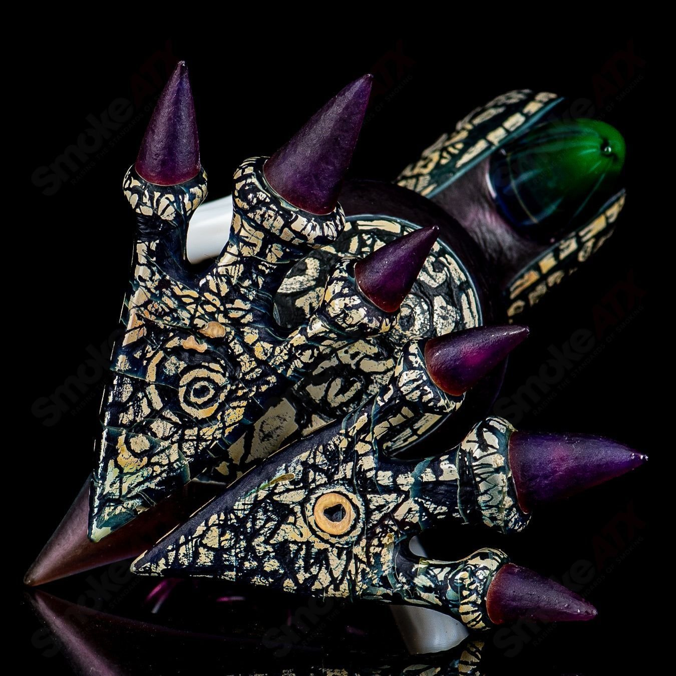 Calmbo X Trevy Metal Stand Up Bird - Smoke ATX