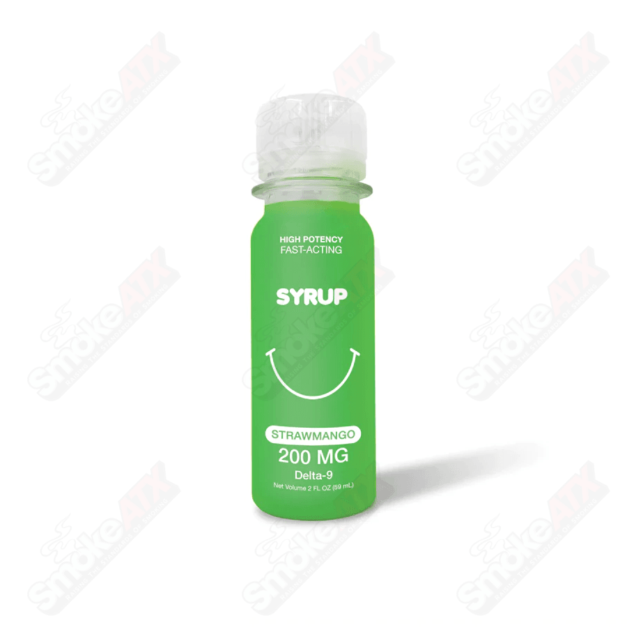 2oz 200mg Strawmango D9 Syrup  Sweet Life by Qwin - Smoke ATX