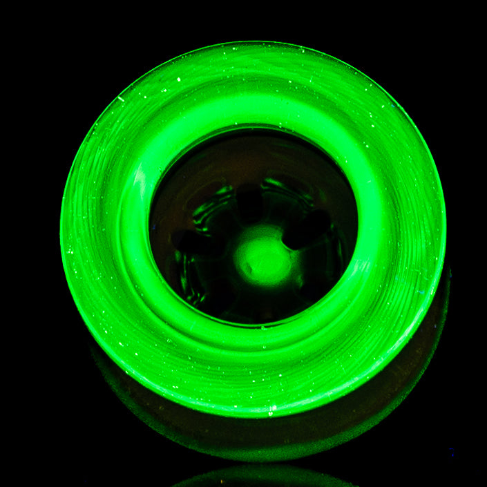 #1 14mm UV Color Elements Multi Hole Bowl Mobius