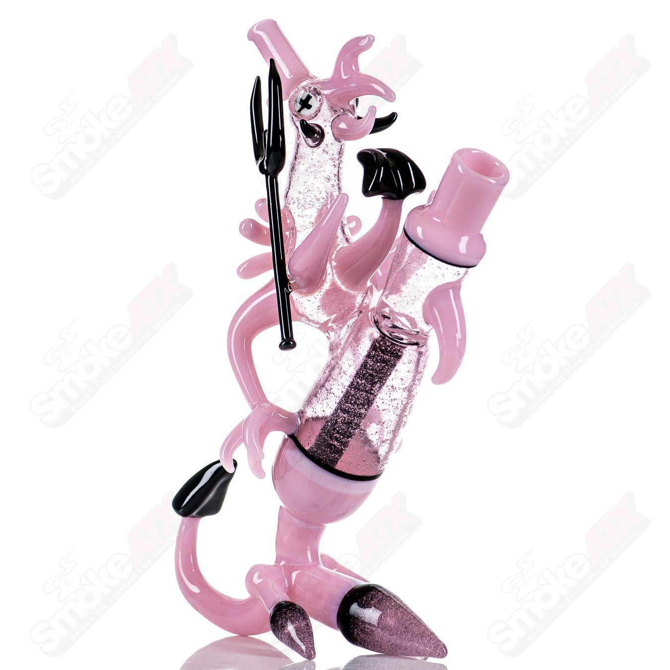 Chicken Rig (Pink Devil) JOP Glass - Smoke ATX
