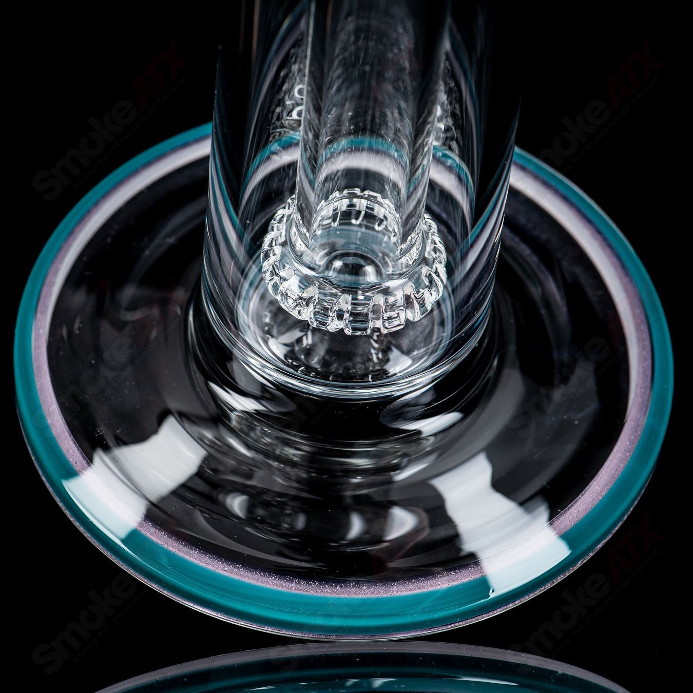#3 18mm Full Size Circ to Circ w/ Reversal Sections by Toro Glass - Smoke ATX