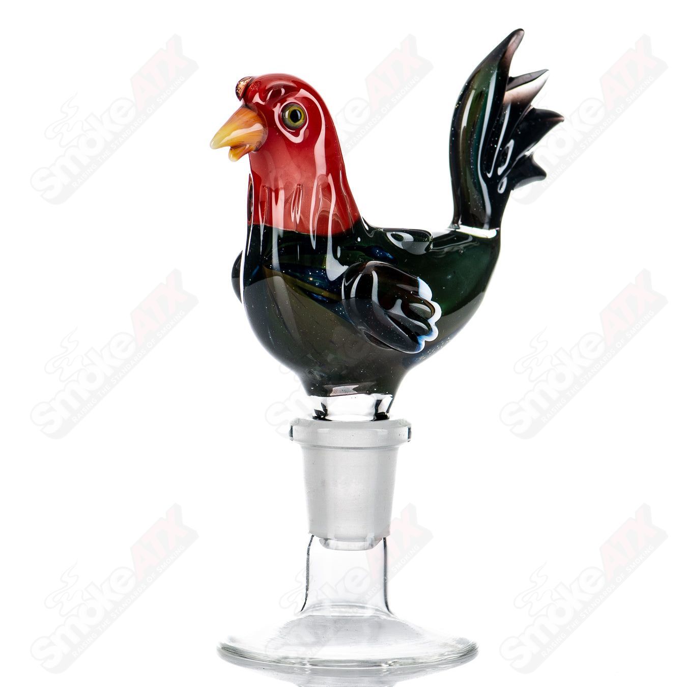 Cock bowl/slide Burtoni Glass - Smoke ATX
