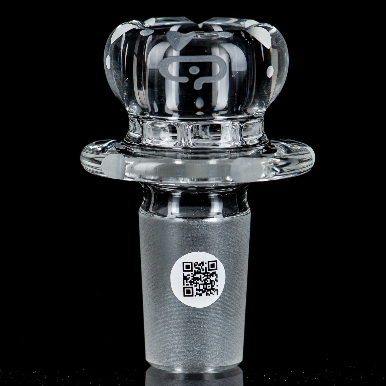 Coldwork 19mm Clear Multi Hole V3 Bowl Mobius - Smoke ATX