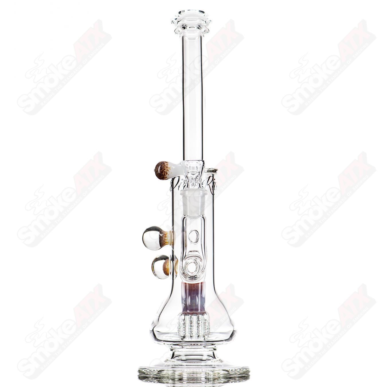 14.5" Serendipity w/Mib Bent neck Tube w/14m Bowl by Dirty Rico Glass x Nobody Glass