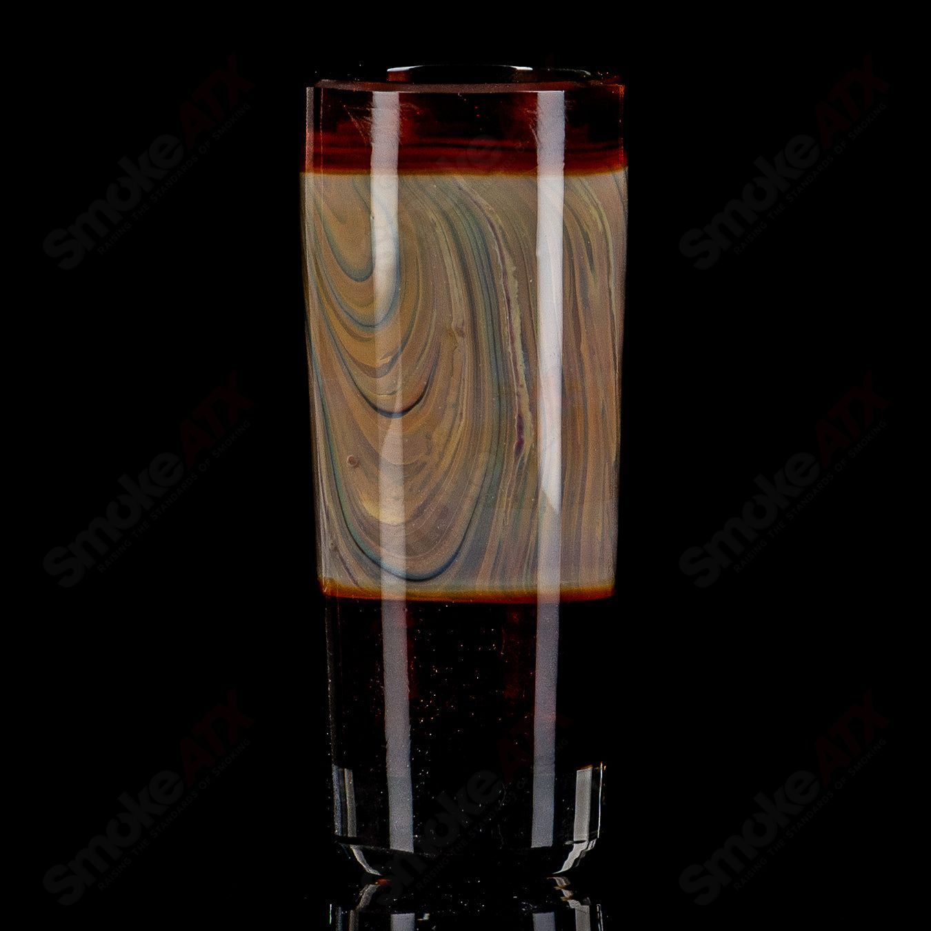 Red Wigwag Tall Shot Glass Don Chile Ortega