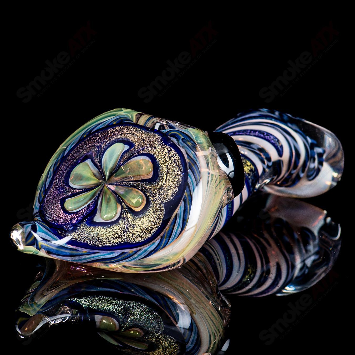 #4 Dichro Flower Sherlock Talent Glass - Smoke ATX