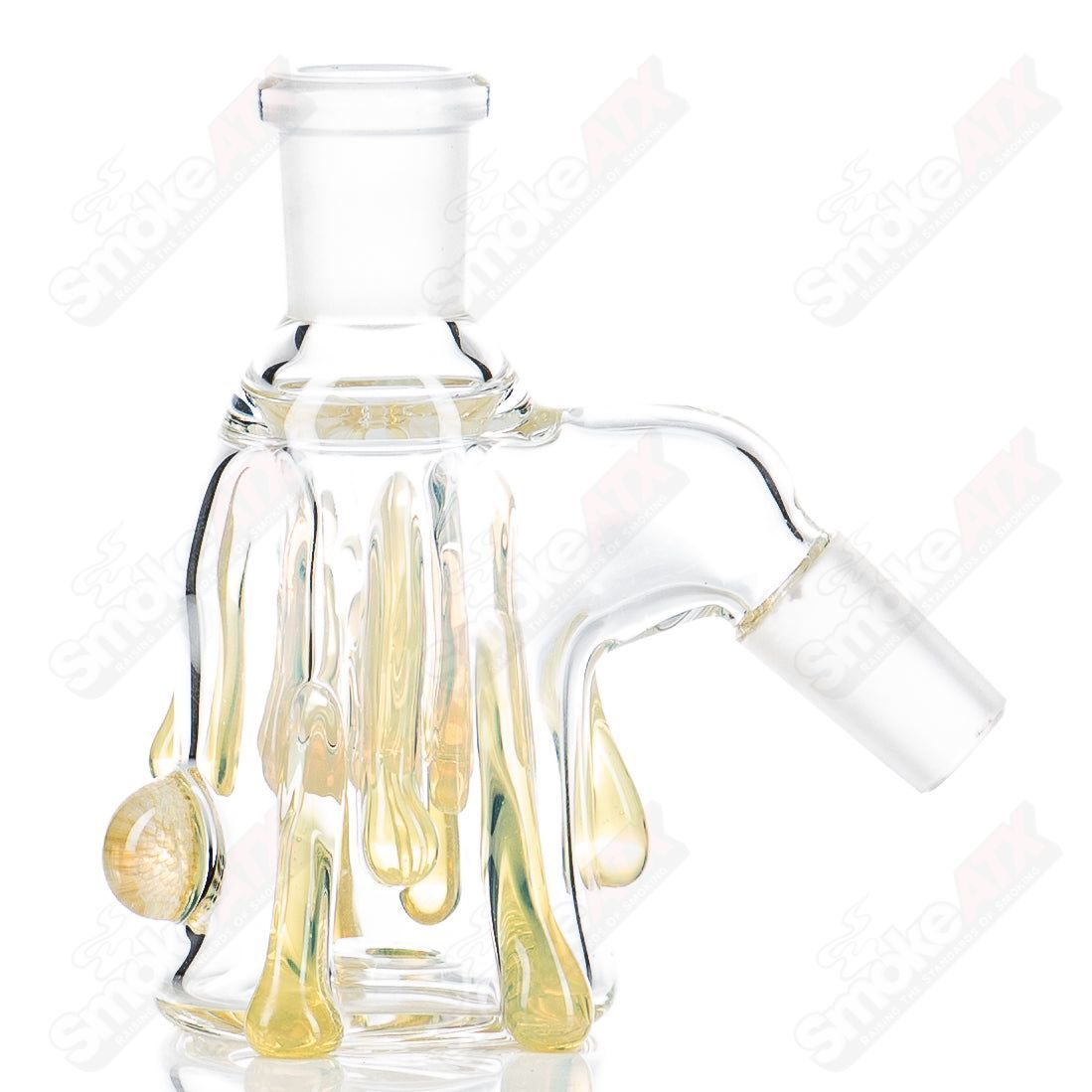 #1 14mm 45° Dripping Honey w/Honeycomb Millie Dry Catcher Joe P - Smoke ATX