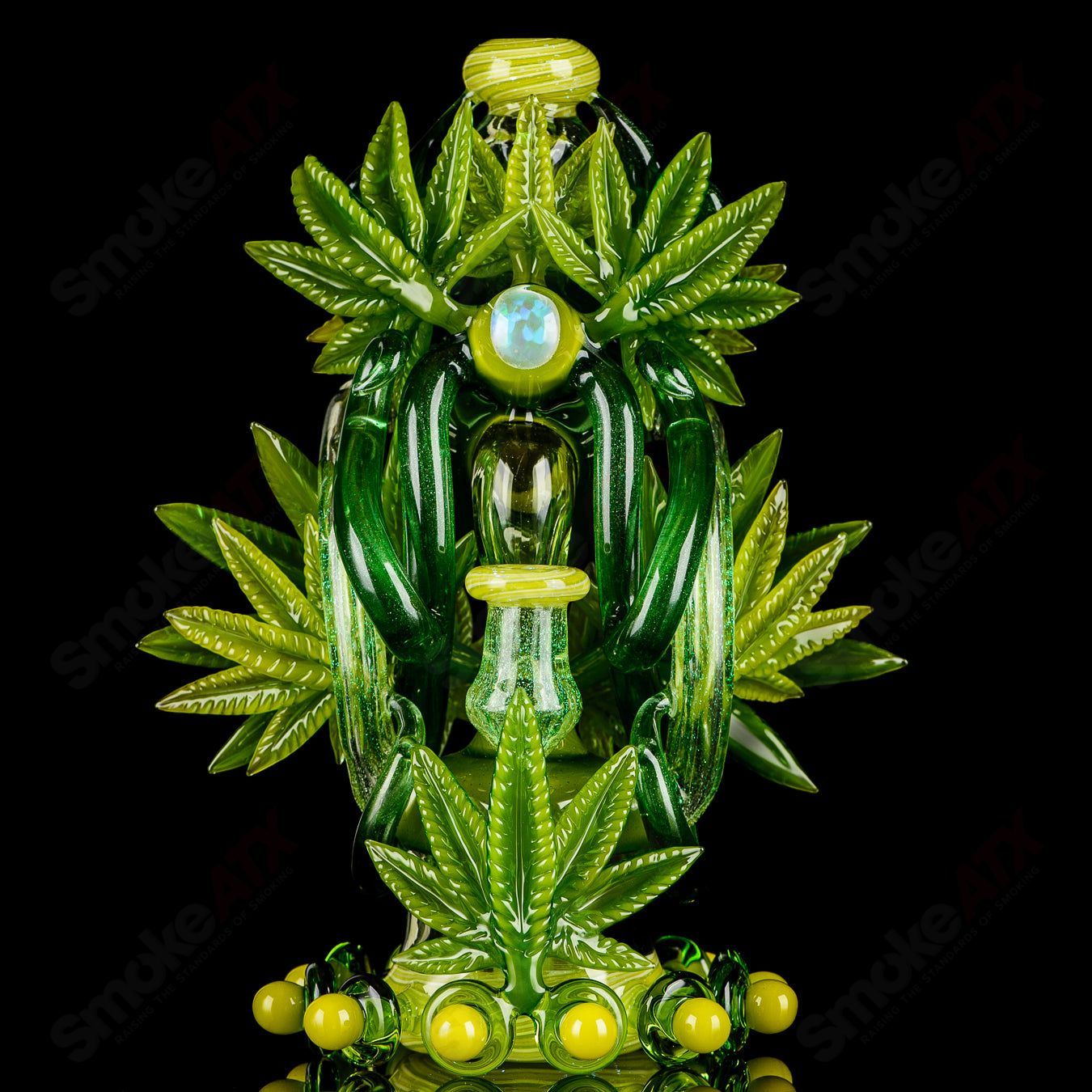 Lace Face Ganja Goddess Recycler - Smoke ATX