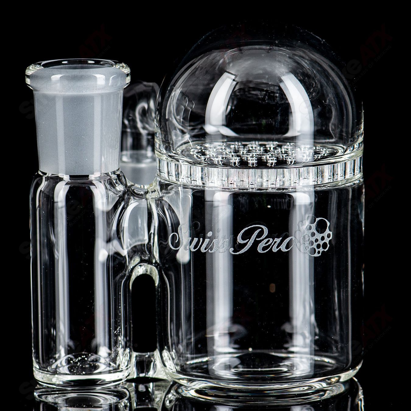 14/90 Swiss Catcher Swiss Perc - Smoke ATX