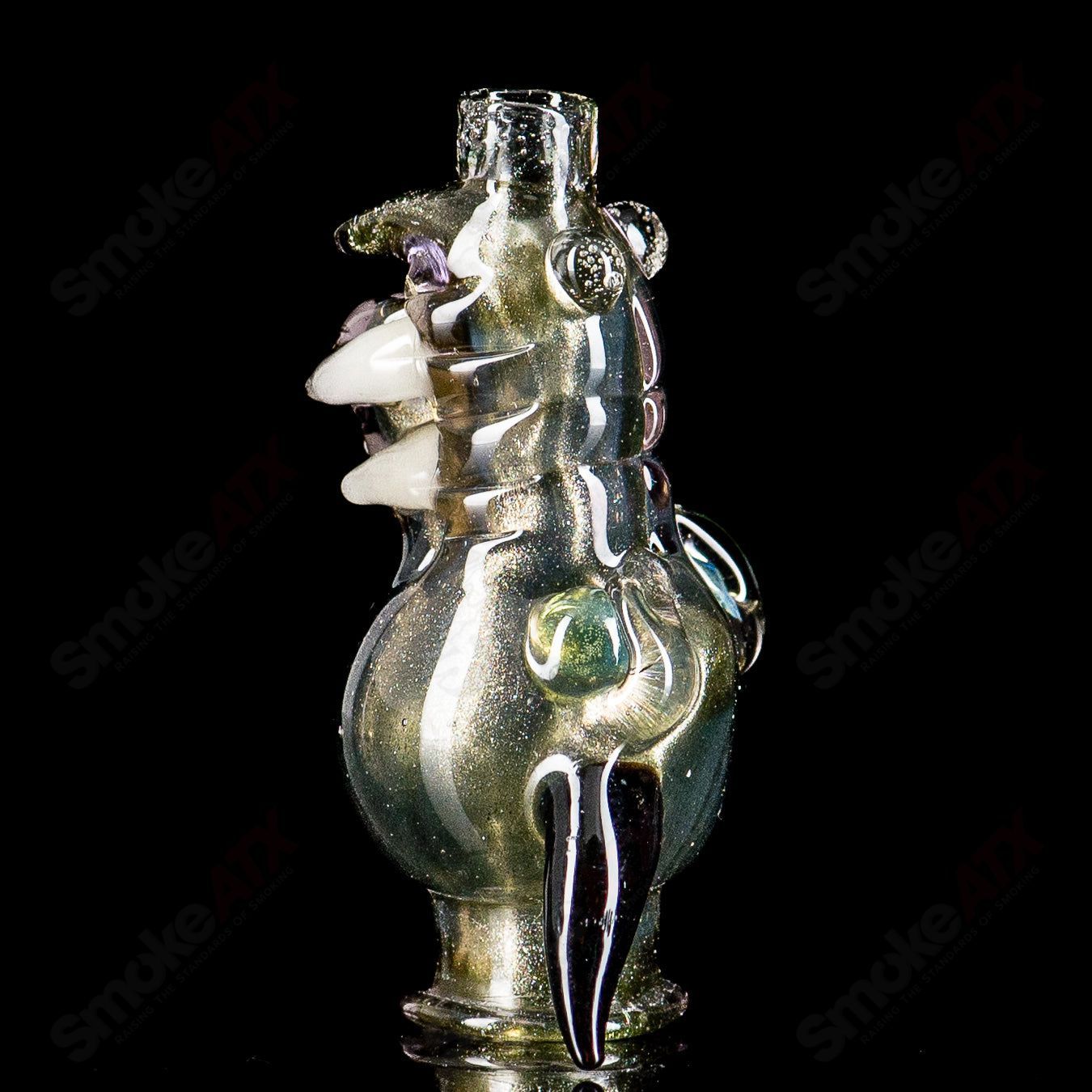 #3 Dragon Pivot Mouthpiece by Tony Kazy - Smoke ATX