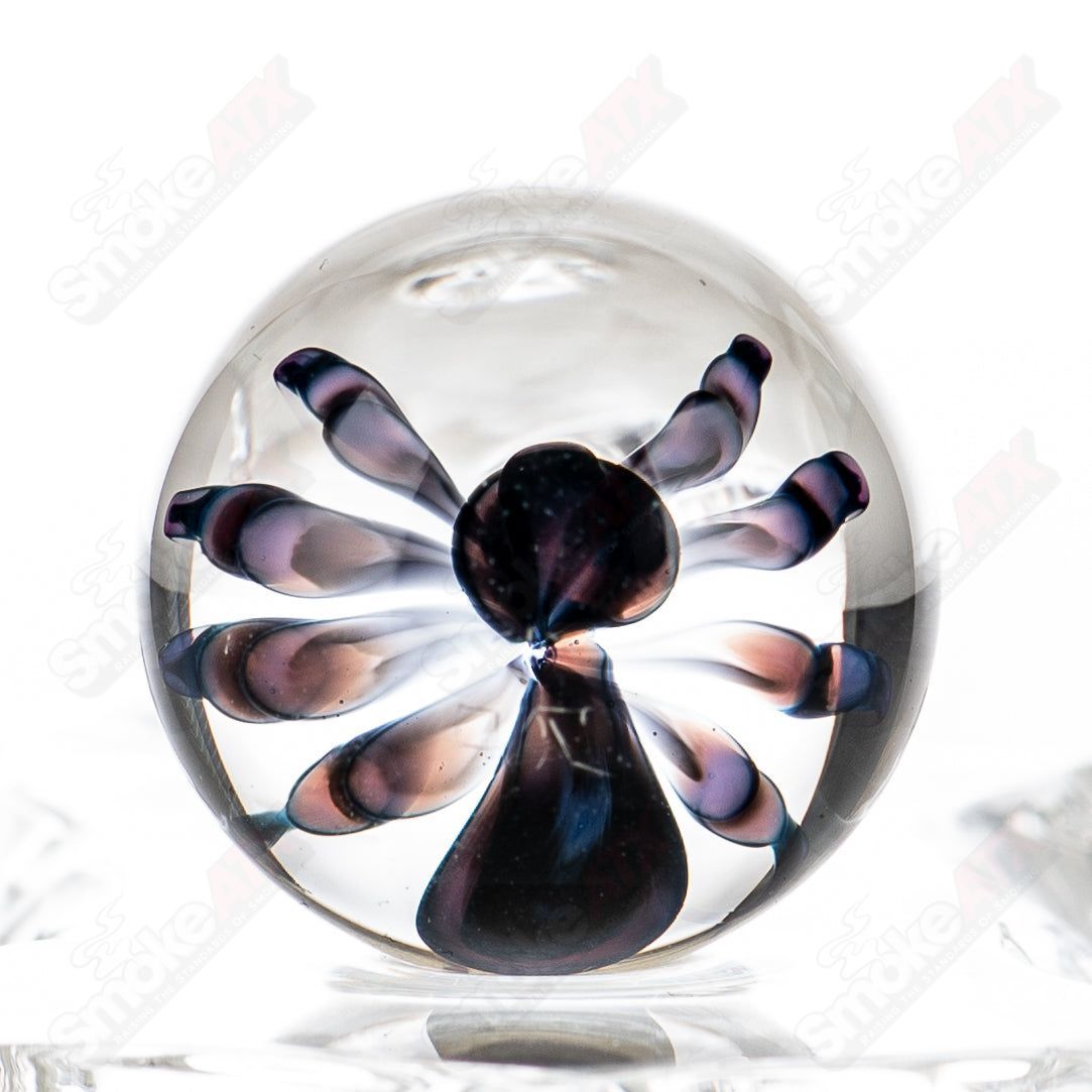 Kobuki Glass #2 Spider Topper Marble - Smoke ATX