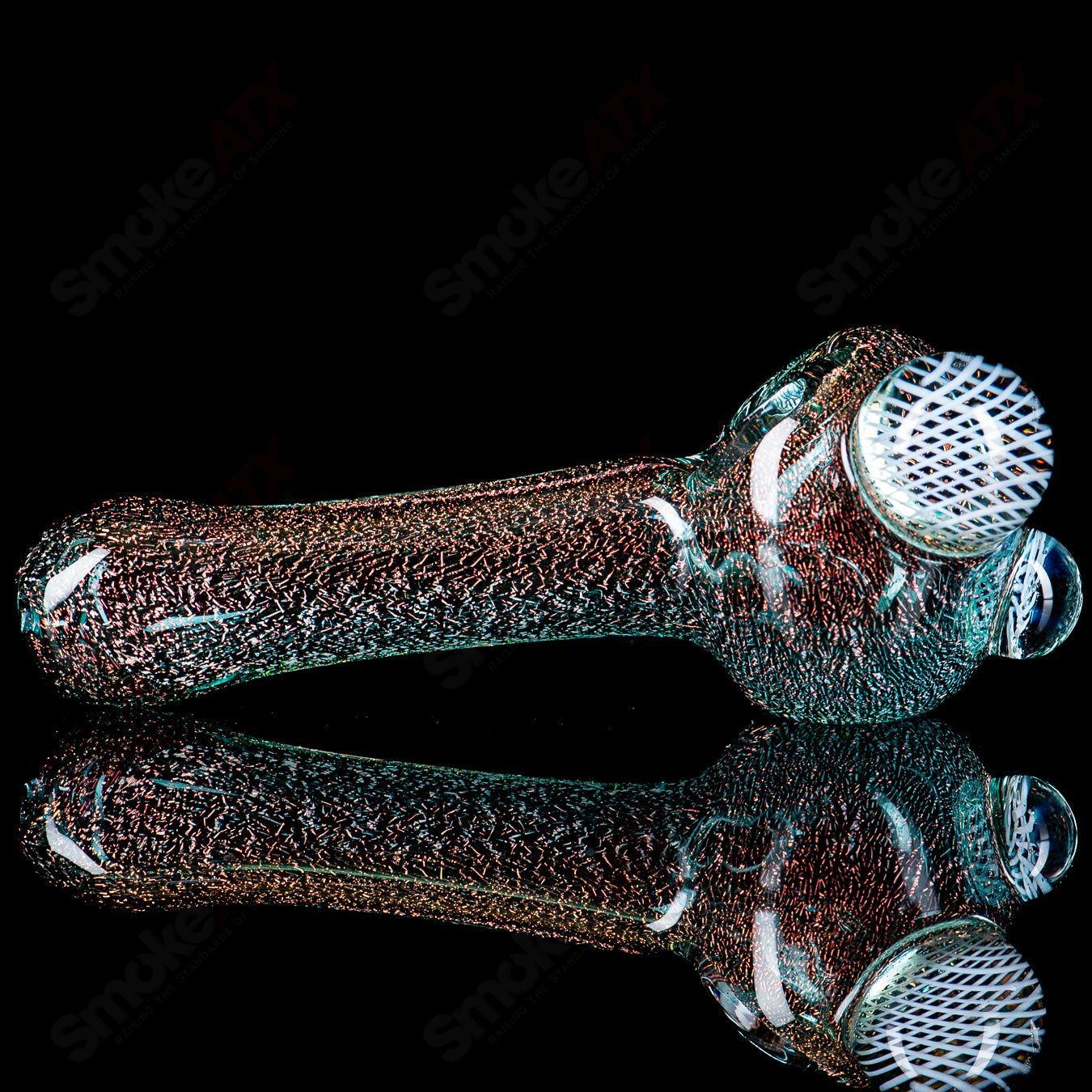 #2 Medium Dichro Spoon (Over Lake) by SPG - Smoke ATX