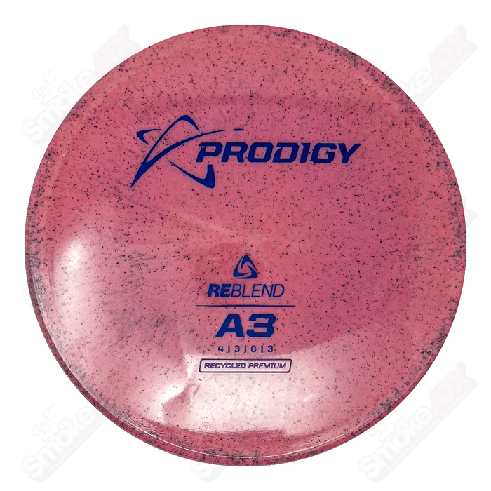 170-174g Pink A3 Approach Disc - Reblend Plastic Prodigy Disc - Smoke ATX