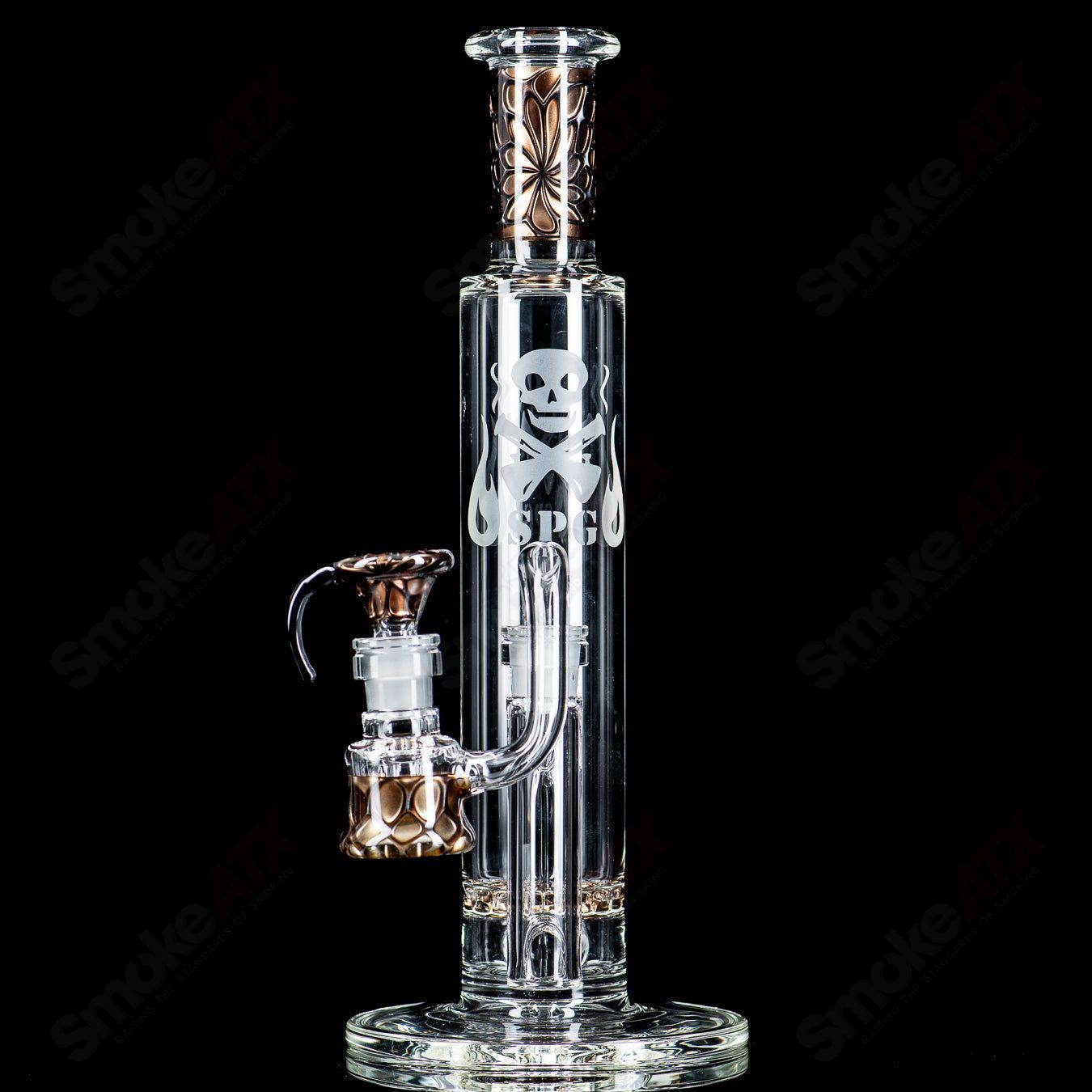 Electrum 12" Ratchet w/catcher by SPG - Smoke ATX