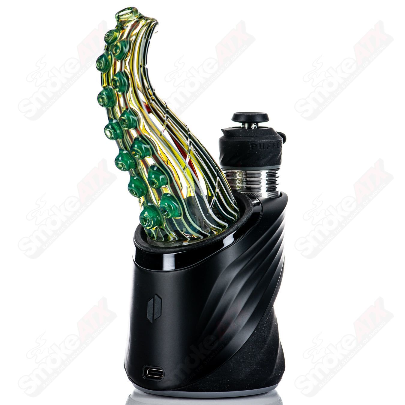 Tentacle Puffco Dry Top Burtoni Glass #5 - Smoke ATX