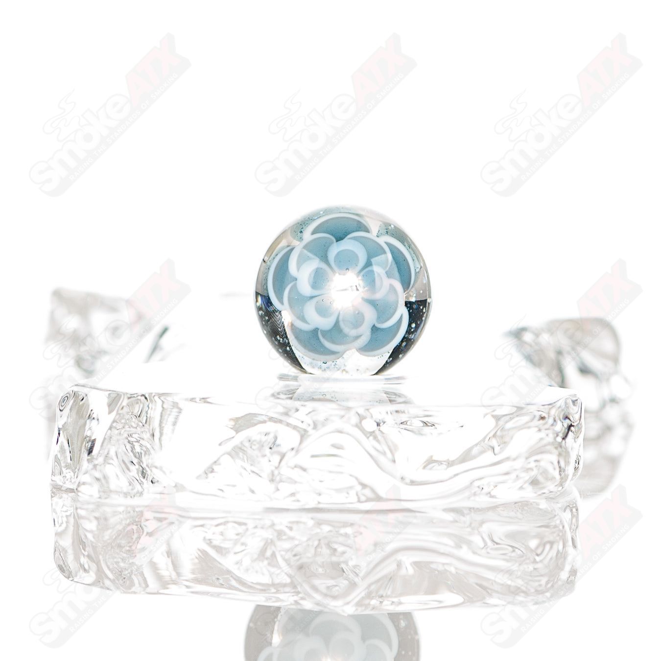 Dotstack Opal Mini Mib (Blue - Stardust/ Lotus) Indo Glass - Smoke ATX