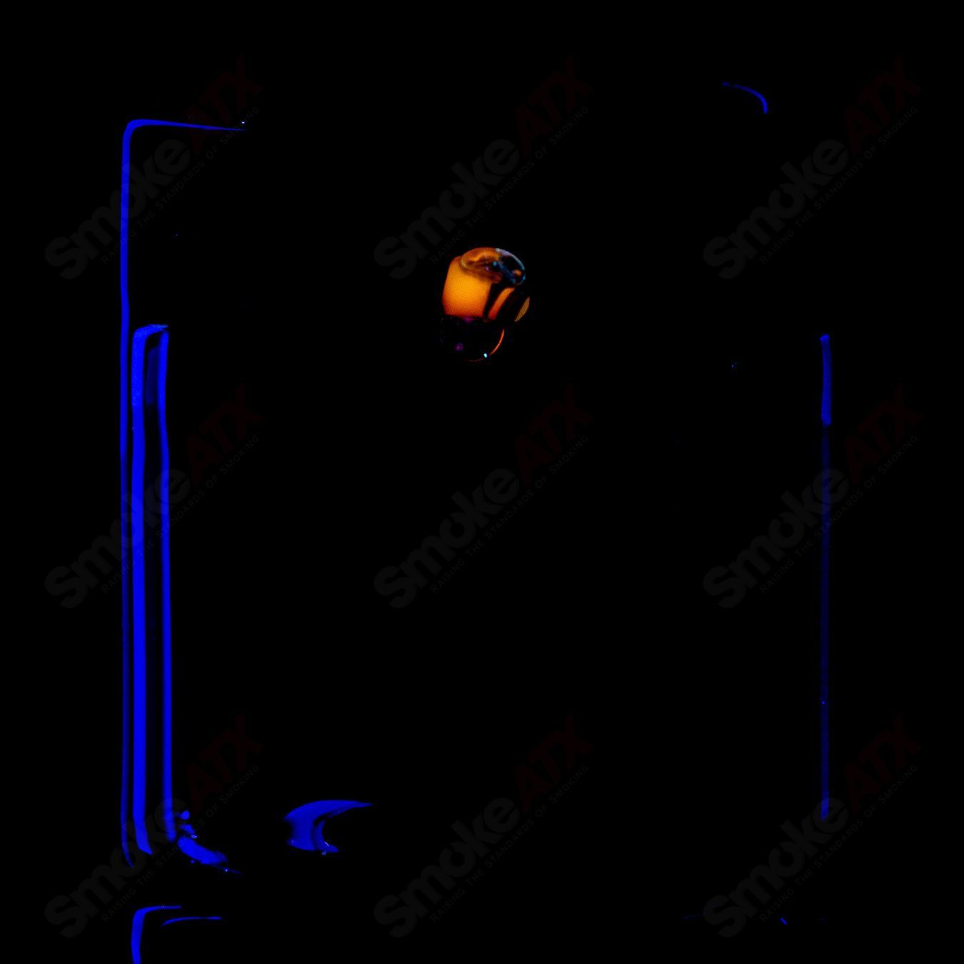 #1 Honeycomb Low-Ball Drinking Glass Joe P Glass - Smoke ATX