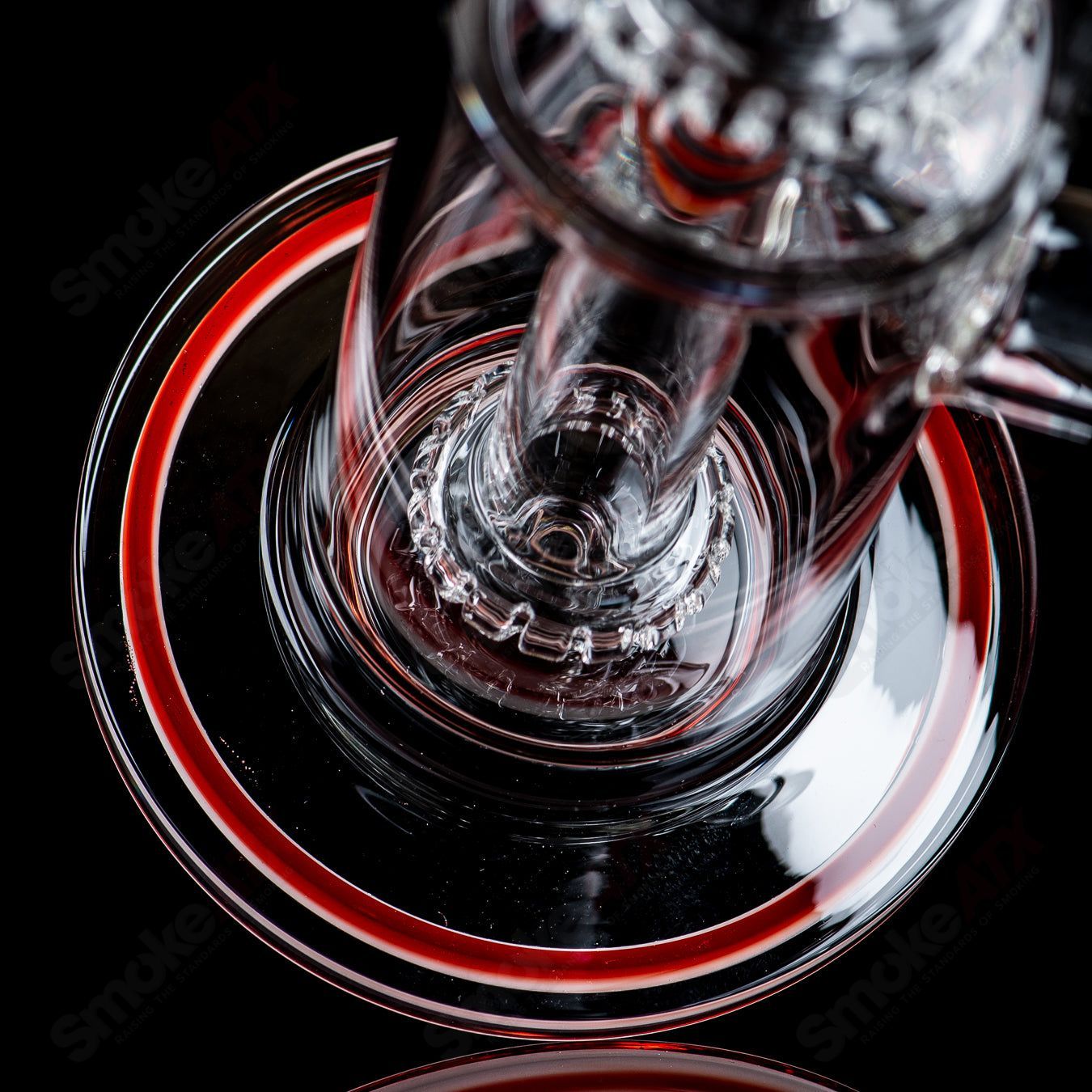 #2 18mm Full Size Circ to Circ w/ Reversal Sections by Toro Glass - Smoke ATX