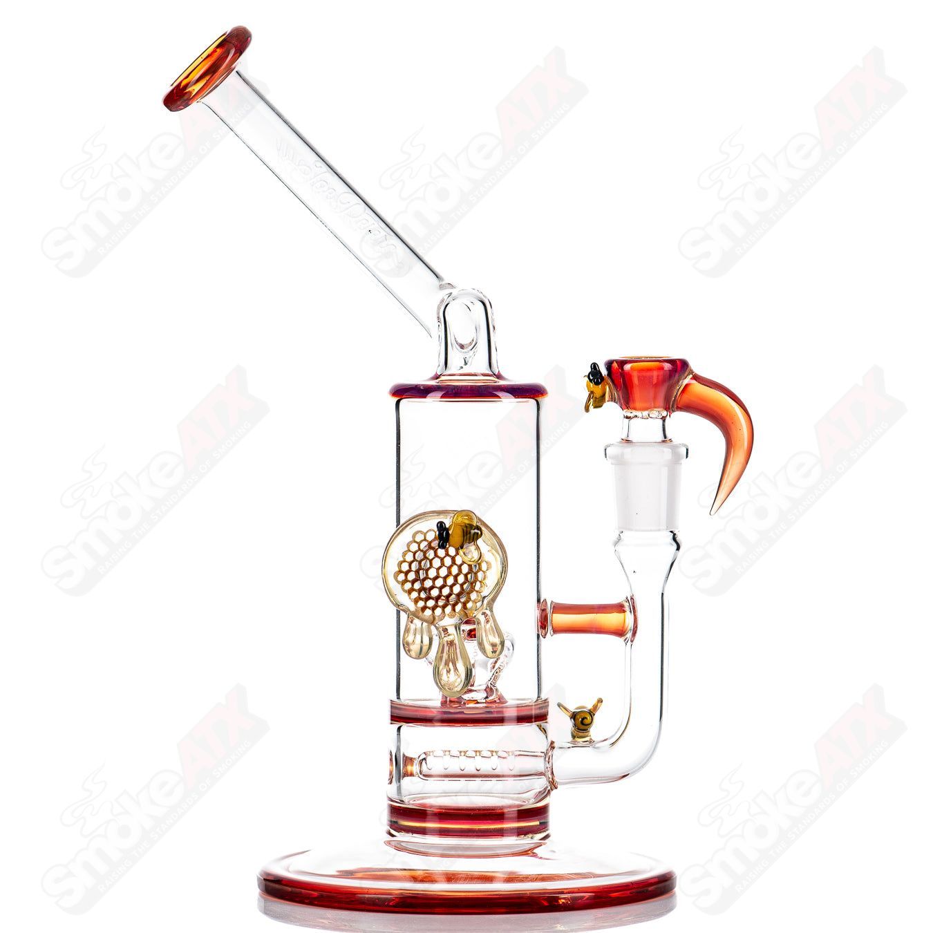 Sidecar Oiler Dual Perc w/ Light Yellow & Orange Elvis Accents by Sovereignty & Joe P - Smoke ATX