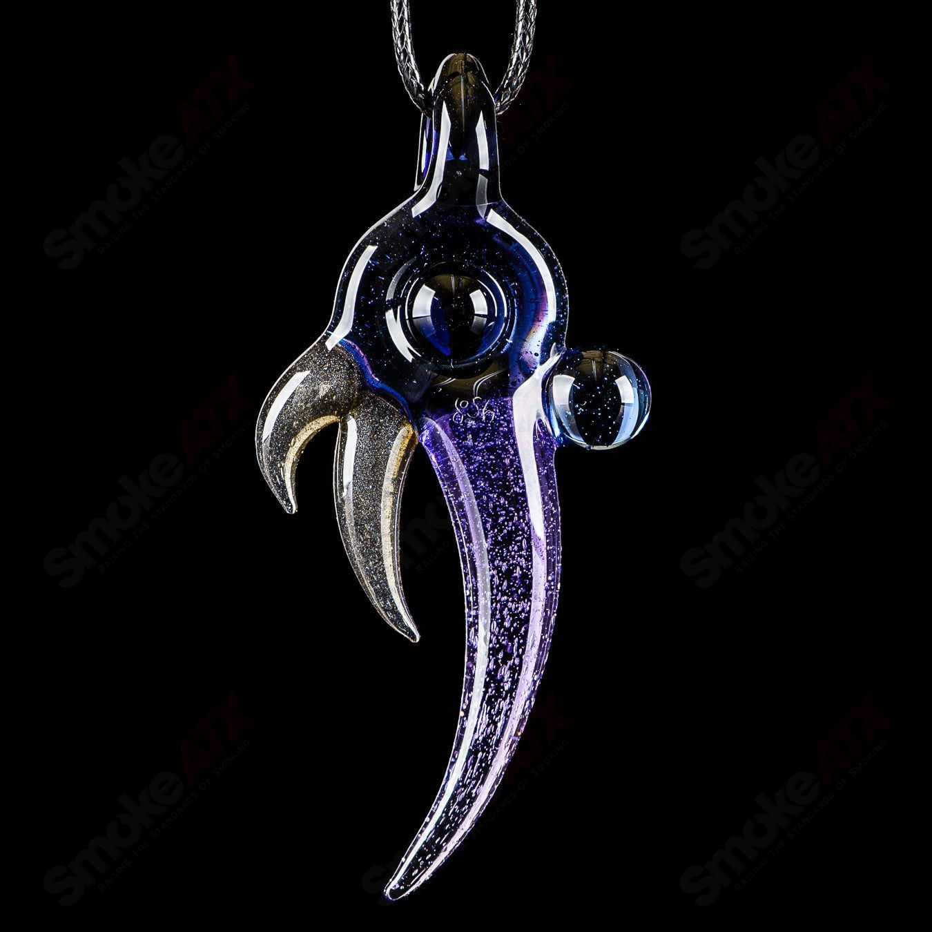 #1 Amulet Pendant Dosh Glass - Smoke ATX