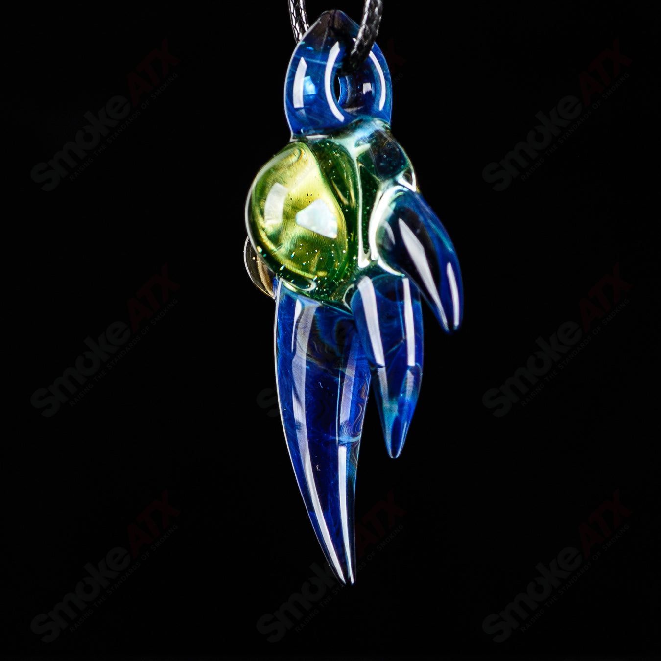 #4 Amulet Pendant Dosh Glass - Smoke ATX