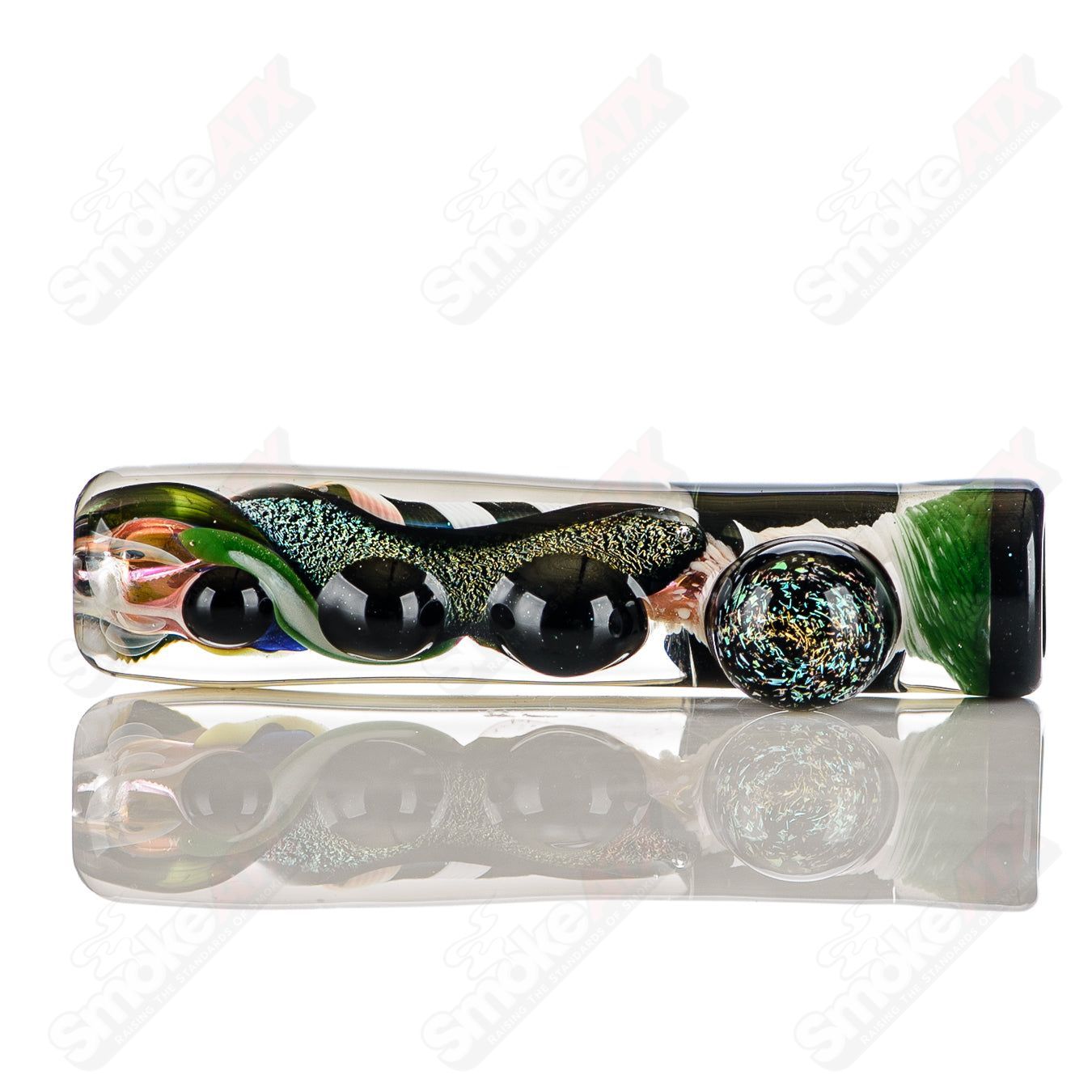 #9 Color Worked IO Chillum Jeremy from Oregon - Smoke ATX