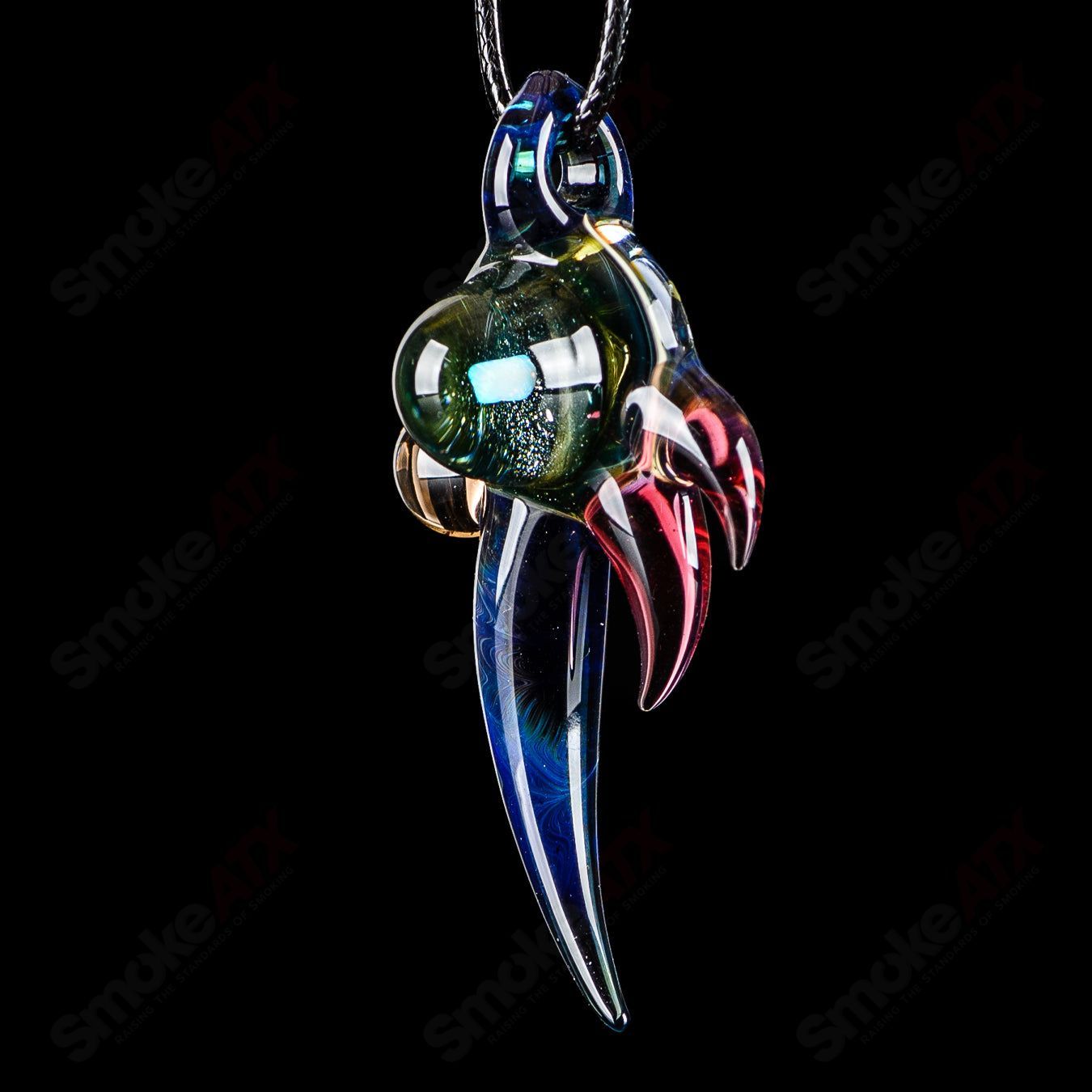 #5 Amulet Pendant Dosh Glass - Smoke ATX