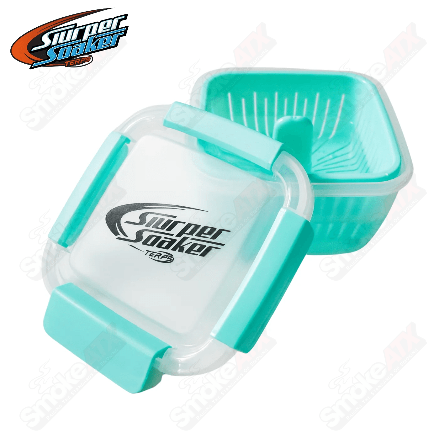 Teal Slurper Soaker by Terps - Smoke ATX