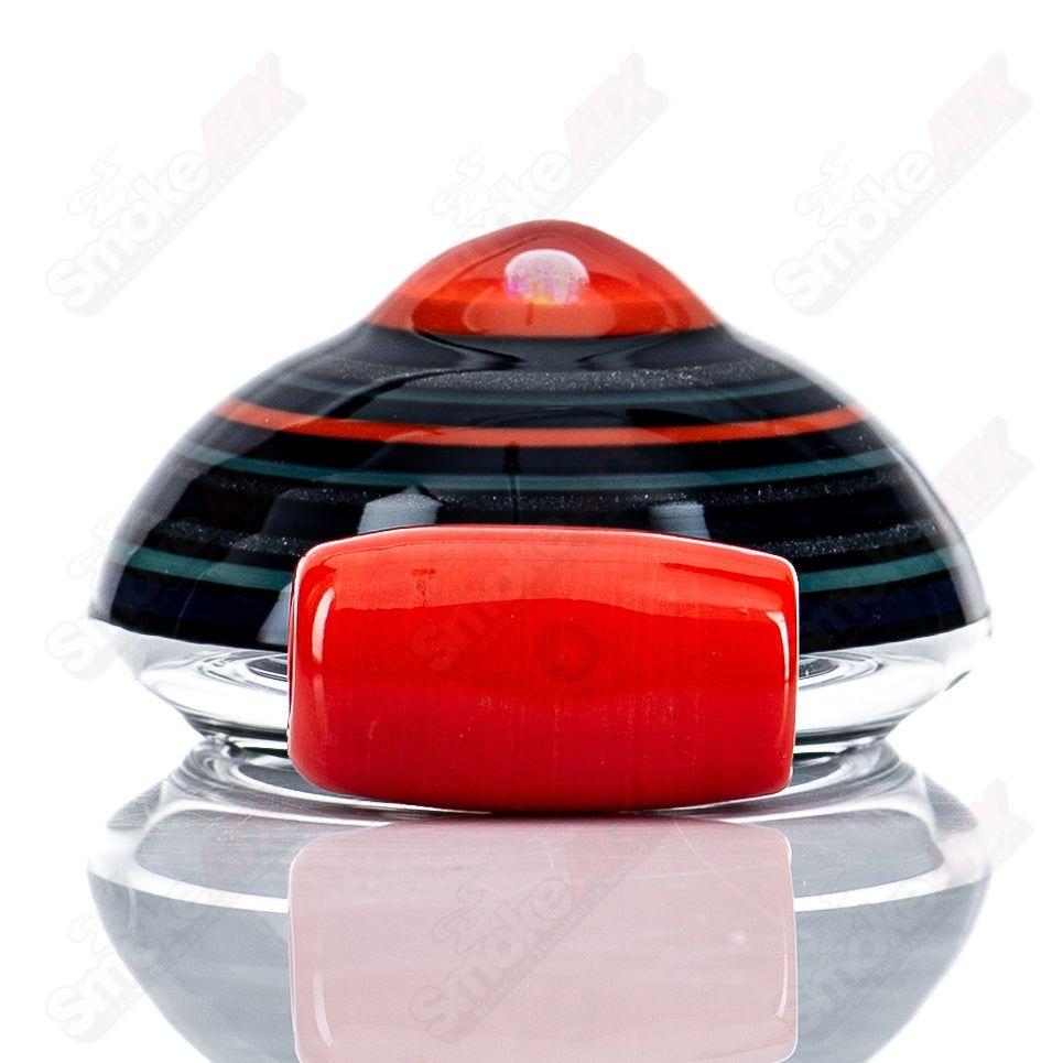 #2 Opal Encalmo Pendant by Doug Zolbert Glass - Smoke ATX