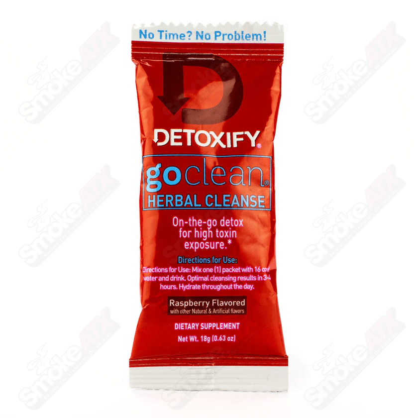 Raspberry GoClean On-the-Go Detox Instant Drink Mix Detoxify - Smoke ATX
