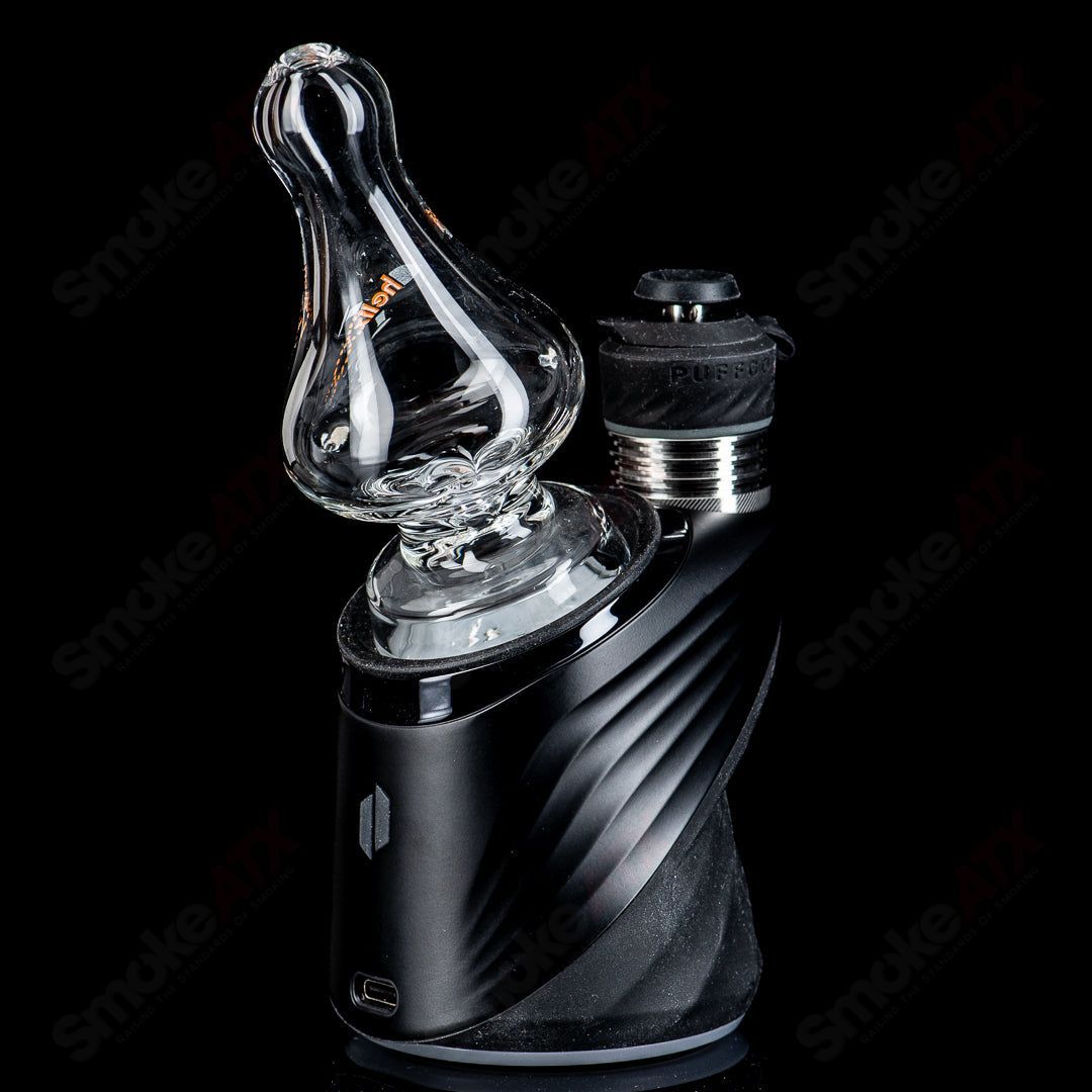 Orange Label Classic Puffco Peak Dry Top glass accessory by American Helix, designed for Puffco Peak vaporizer.