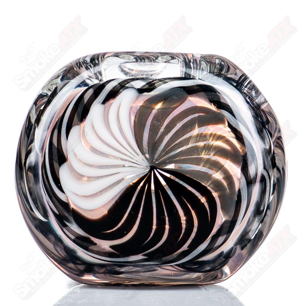 #2 Solid Cane w/ Latti Spoon Talent Glass - Smoke ATX