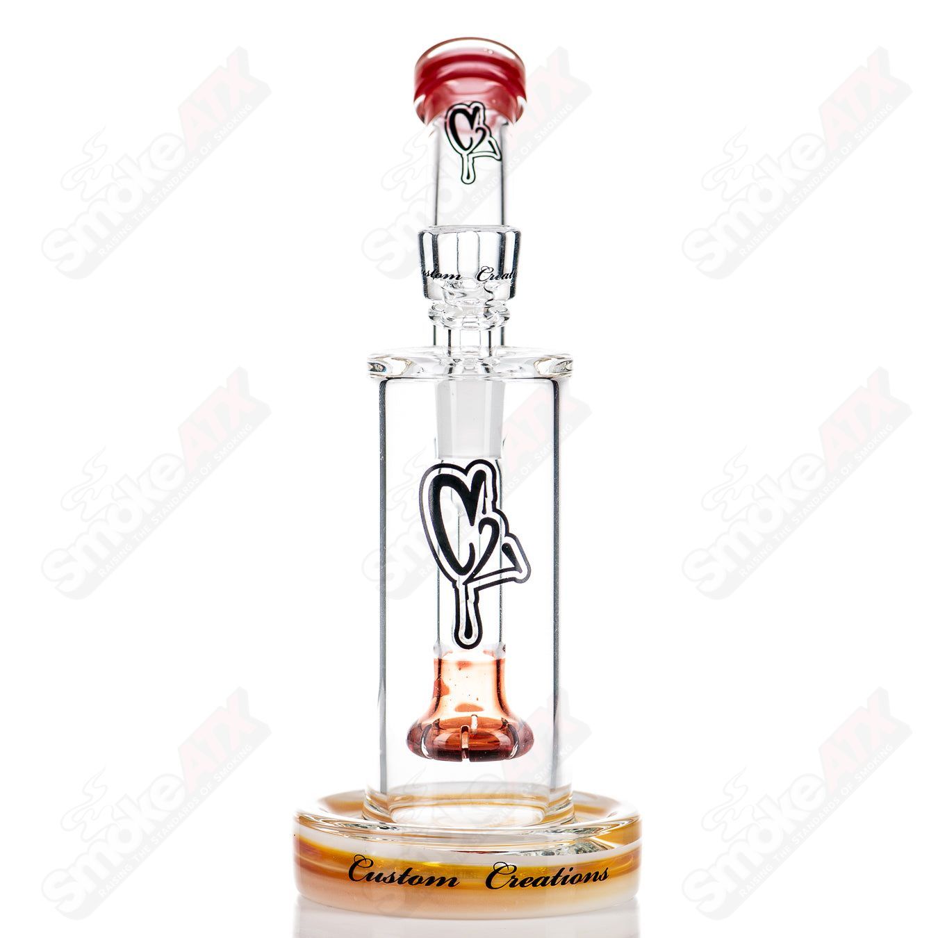 #3 Color 50mm Showerhead Bubbler C2 - Smoke ATX