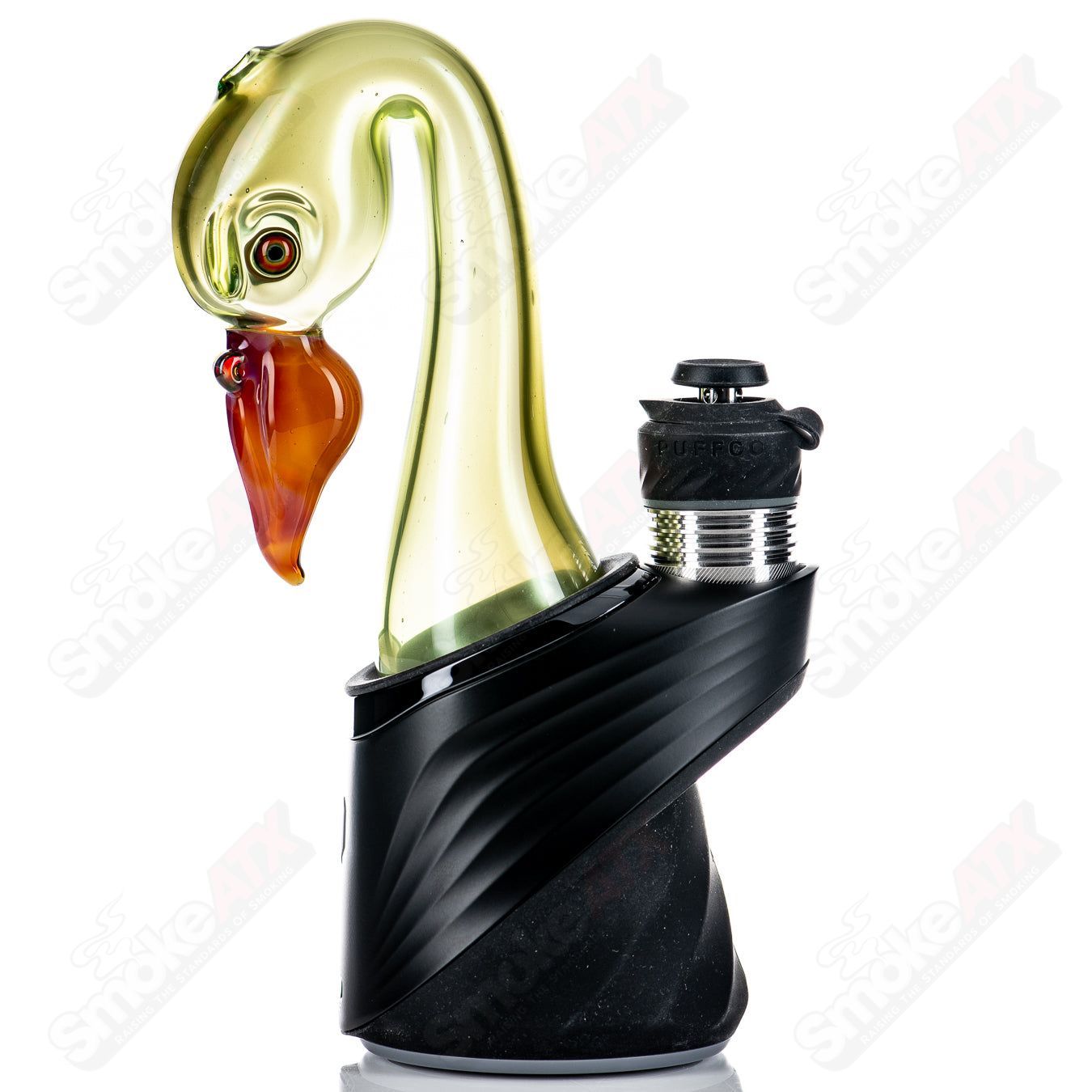 Flamingo Puffco Dry Top Burtoni Glass #5 - Smoke ATX