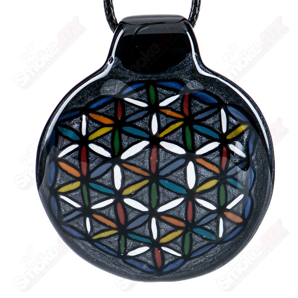 Seed of Life Pendant (Signed 2013) by Tony Fusco - Smoke ATX