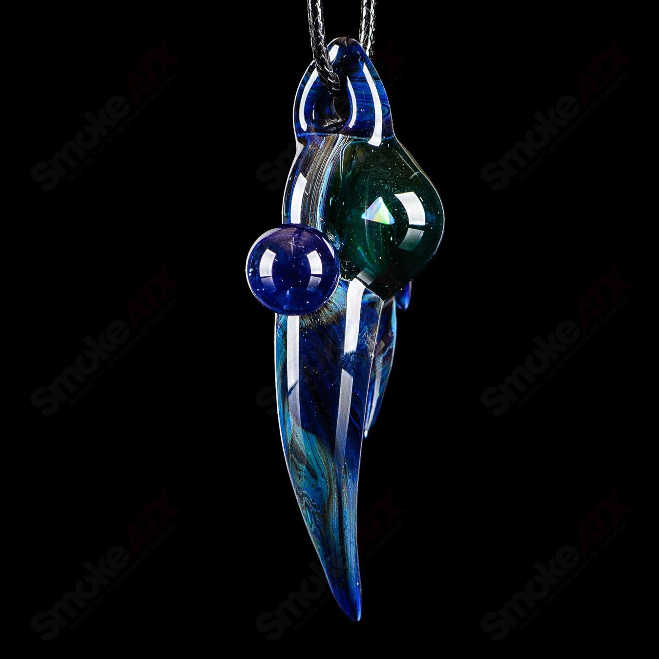 #6 Amulet Pendant Dosh Glass - Smoke ATX
