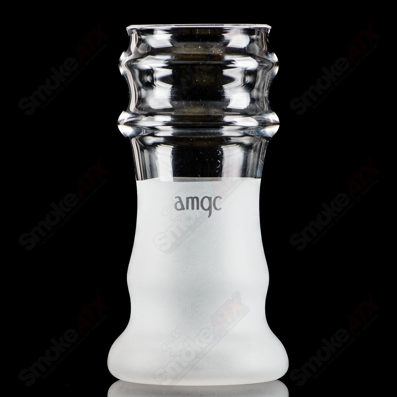 AMGC Frosted Craft Beer Glass Austin Made Glass - Smoke ATX