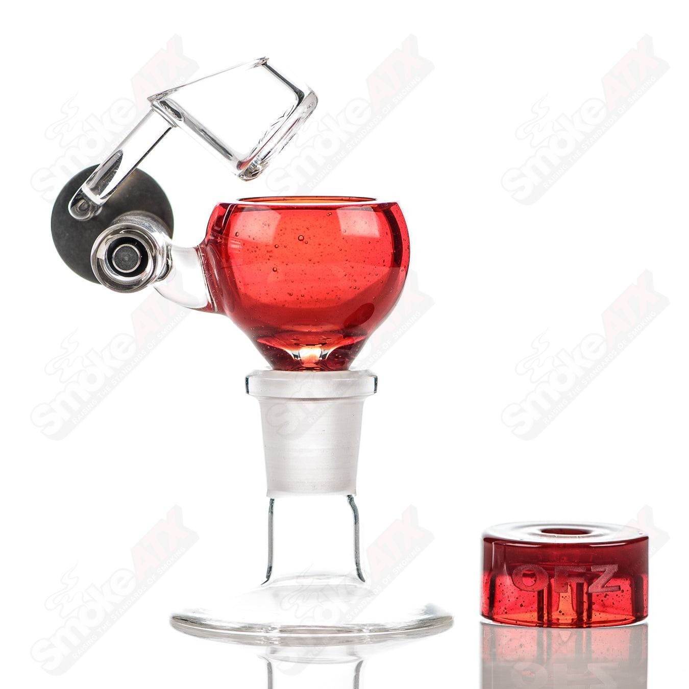 Aphrodesia Megapot Set w Swing (Lefty) + Carb Cap Mothership - Smoke ATX