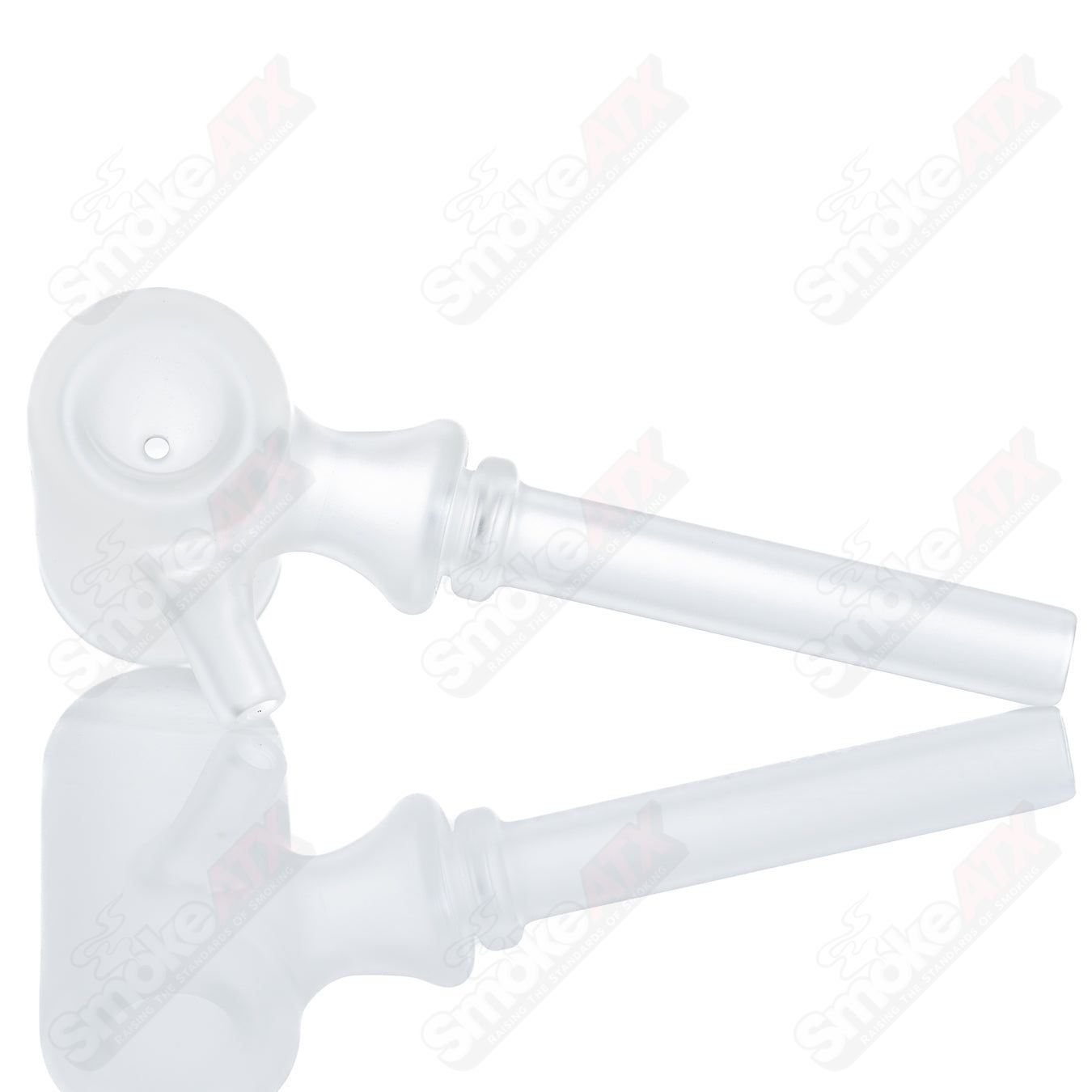 Blasted Poker by Kirkland Glassworks - Smoke ATX