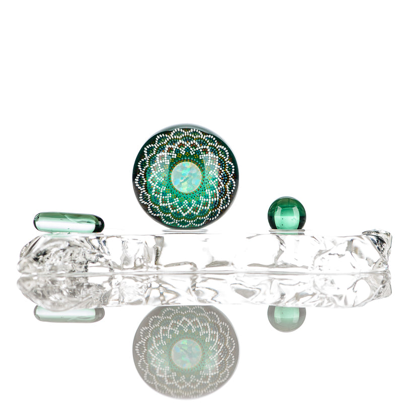 #1 Geometric Slurper Marble JH Glassworks