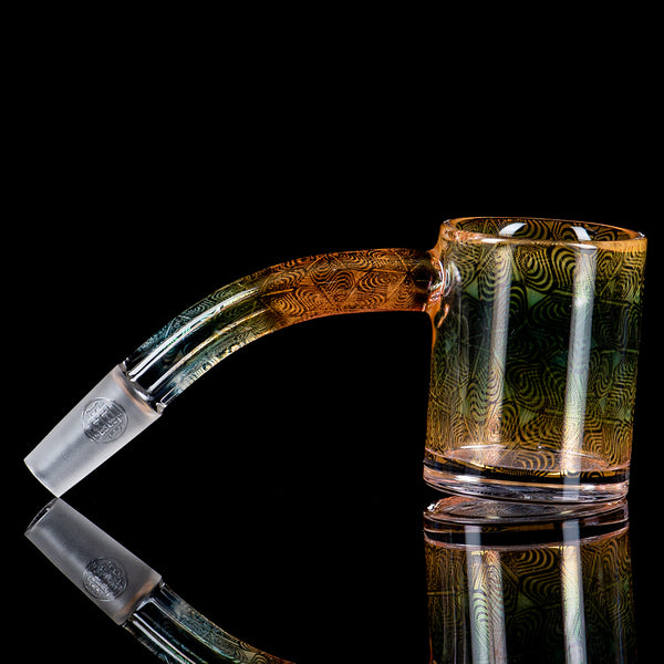 10/45 Binary Banger Collab by Quave x Mothership Glass - Smoke ATX