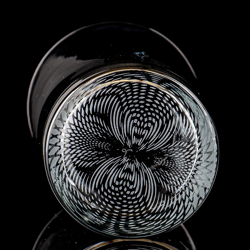 10.5oz Collins Glass (Bowtie Retti Pattern) Sovereignty - Smoke ATX