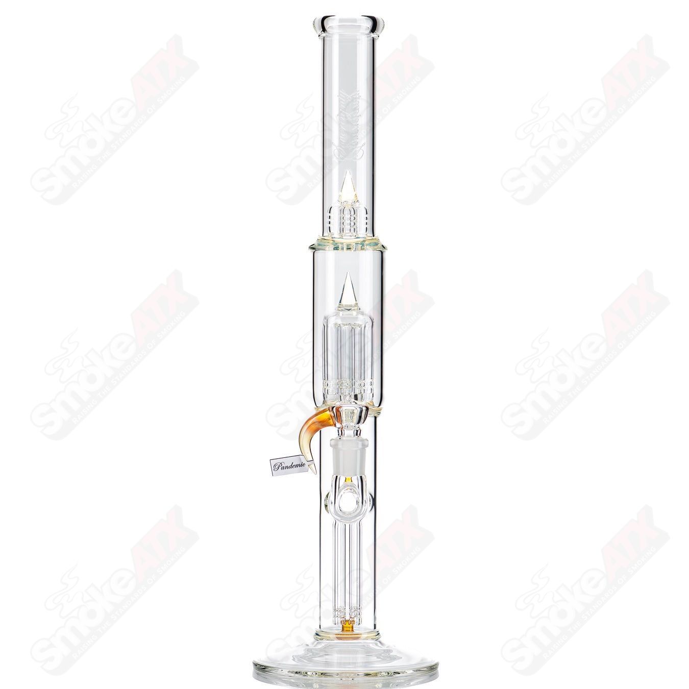 Pandemic Fixed 4 arm to 8 Arm w/Splash Guard by Sovereignty - Smoke ATX