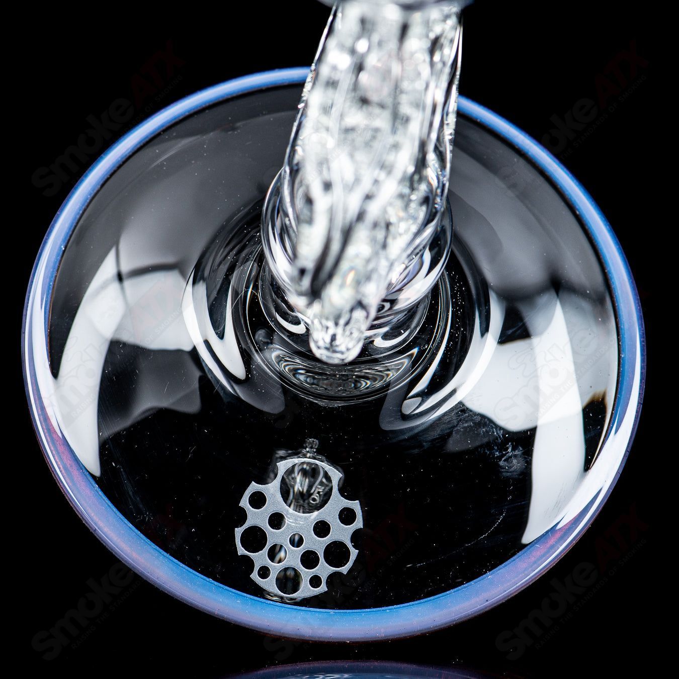 Full-Size Side Feeder in Neo Opal over Bronze Pearl by Swiss Perc - Smoke ATX