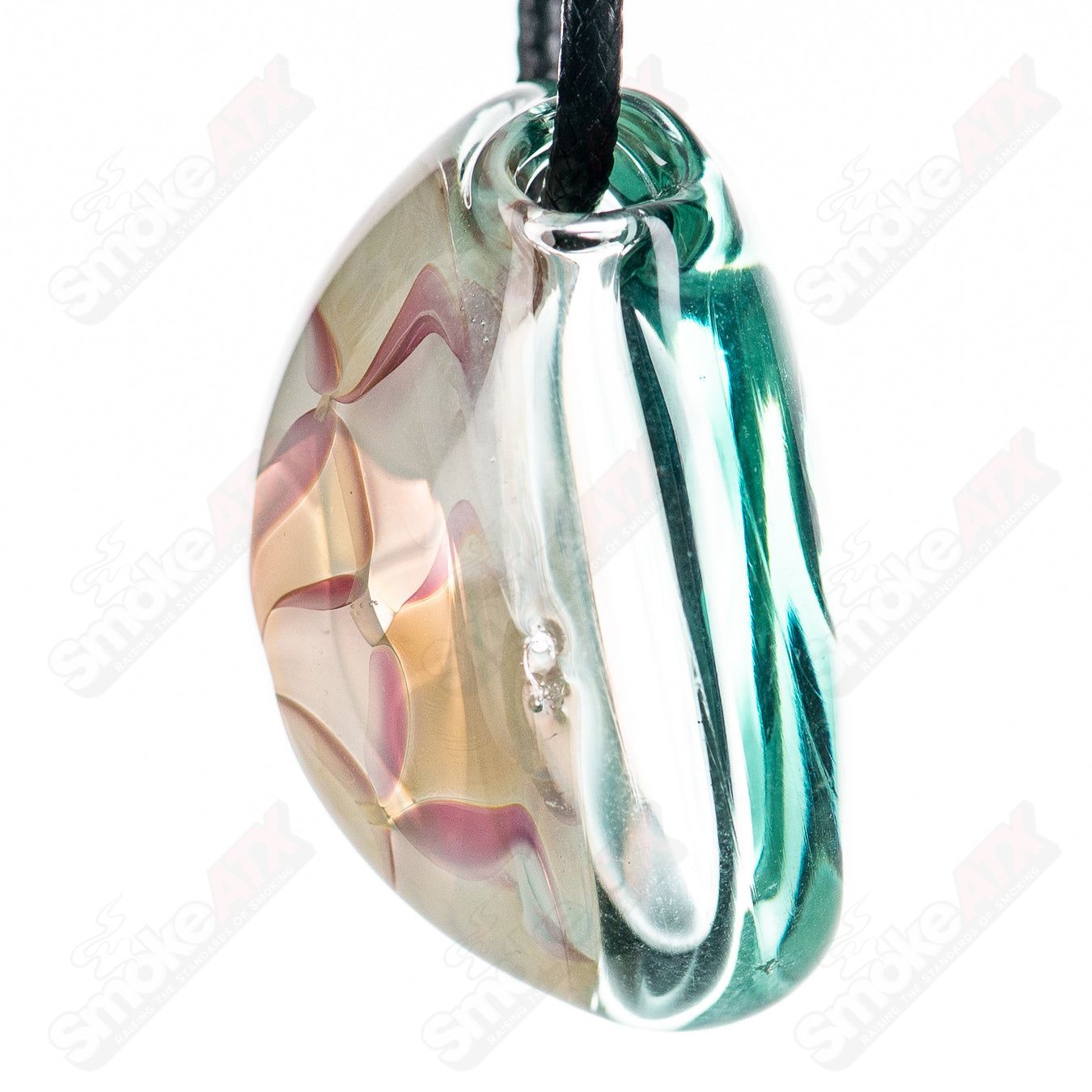 Fumed Pendant Gurk Glass - Smoke ATX