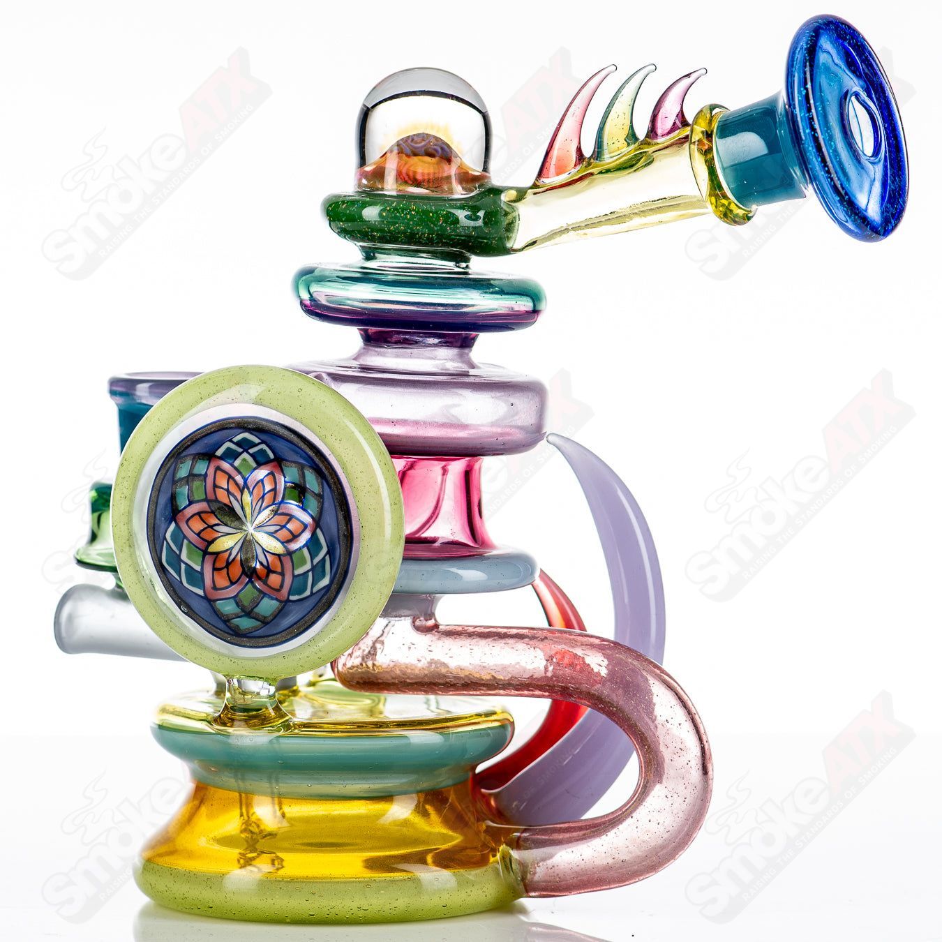 #1 Terpcycler Rig Freeek Glass - Smoke ATX